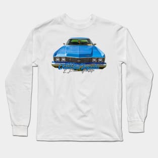 1973 Chevrolet Impala 2 Door Hardtop Long Sleeve T-Shirt